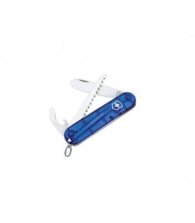 Victorinox 0.2373.t2 Couteau My first 8,5 cm Bakelite Bleu translucide