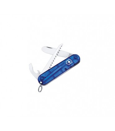 Victorinox 0.2373.t2 Couteau My first 8,5 cm Bakelite Bleu translucide