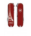 Victorinox 0.6223.te Couteau Classic 5,8 cm Bakélite Rouge tour Eiffel