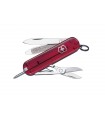 Victorinox 0.6225.t Couteau Signature 5,8 cm Bakélite Rouge translucide