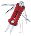 Victorinox 0.7052.t Couteau Goolftool 9,1 cm Bakélite Rouge translucide