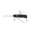 Victorinox 0.8363.3 Couteau Forester 11,1 cm Bi-matière Noir