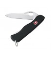 Victorinox 0.8416.m3 Couteau Sentinel one hand Clip 11,1 cm Bi-matière Noir clip