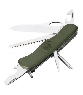 Victorinox 0.8461.mw04de Couteau Armée allemande 11,1 cm Bi-matière Vert