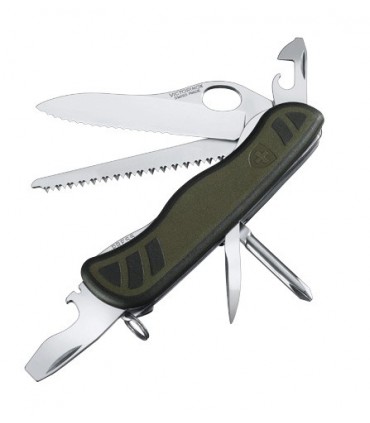 Victorinox 0.8461.mwch Couteau Soldat suisse 11,1 cm Bi-matière Noir