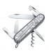 Victorinox 1.3703.t7 Couteau Climber Silvertech 9 cm Bakélite Gris argenté translucide