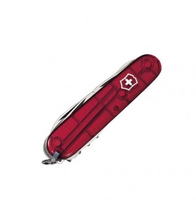 Victorinox 1.3713.t Couteau Hunstman 9 cm Bakélite Rouge translucide