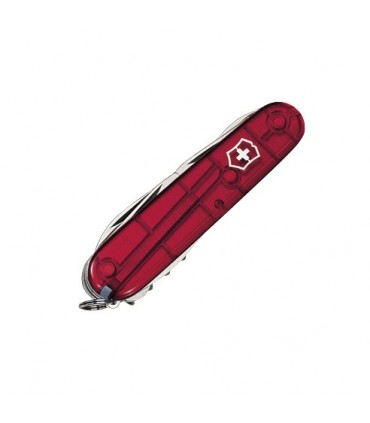 Victorinox 1.3713.t Couteau Hunstman 9 cm Bakélite Rouge translucide