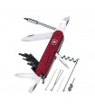 Victorinox 1.7605.t Couteau Cyber tool 9 cm Bakélite Rouge translucide