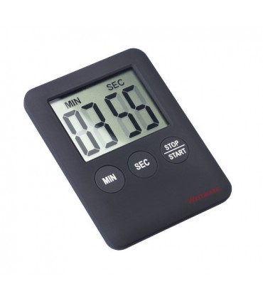 Westmark 1088 Minuteur aimanté à pile (fournie). Réglage à la seconde près jusqu'à 99 minutes et 59 secondes.