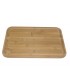 Berard 12103 Planche à découper  en bois Marron clair dim : 31x23x2 cm