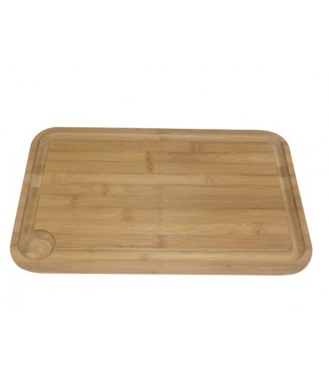 Berard 12103 Planche à découper  en bois Marron clair dim : 31x23x2 cm