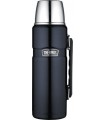 Thermos 123167 Bouteille isotherme THERMOS « KING » 1,2 l bleu marine, à double paroi