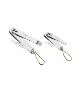 Keen blades 1335 Boite de 12 coupe-ongles « KEEN BLADES PM », à chaînette, 5,5 cm inox.