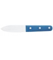 Au nain 1623 Couteau coquilles St Jacques « AU NAIN », lame large 11 cm acier inox, manche ABS bleu