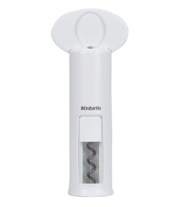 Brabantia 1687 Tire-bouchon  Classic blanc, avec coupe-capsule incorporé.
