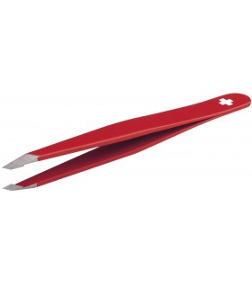 Rubis 1k101 Pince à épiler Swiss line Classic 9,5 cm  Rouge