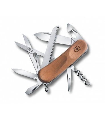 Victorinox 2.3801.63 Couteau Evowood 10,  lame inox, manche de 8,5 cm Bois Noyer