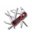 Victorinox 2.3913.sc Couteau, lame inox, manche de  8,5 cm Bi-matière Rouge-Noir