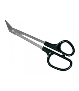 Locau 2117 Ciseaux pédicure un grand anneau, 17 cm, micro-dentés, inox.