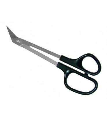 Locau 2117 Ciseaux pédicure un grand anneau, 17 cm, micro-dentés, inox.