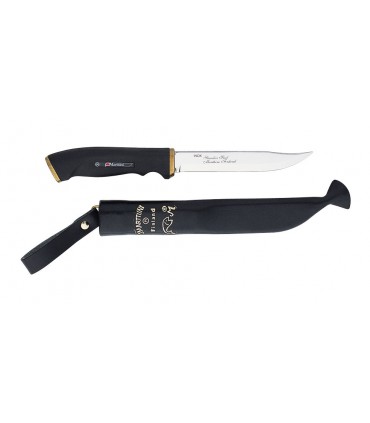 Marttiini 215015, poignard, lame 13 cm inox, manche caoutchouc