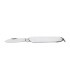 Fox Production 221 Couteau, lame acier 420, manche 8 cm inox,
