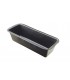 Gobel 223330 Moule à cake  L 280 mm, H 75 mmPes Bi-couche Gris foncé
