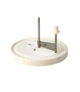 Manufacturer 13 Girolle à fromage ou à chocolat, plateau érable, lame inox. Pour réaliser des copeaux en forme de chanterelles