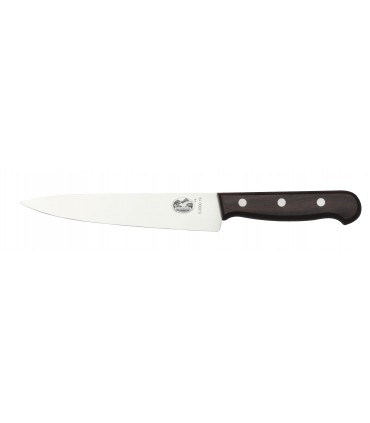 Victorinox 5.2000.15 Couteau éminceur/cuisine, lame 15 cm inox, manche palissandre