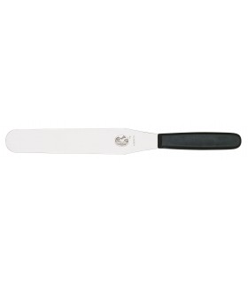 Victorinox 5.2603.20 Spatule de cuisine, lame flexible 20 cm inox, manche polypropylène noir.