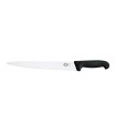 Victorinox 5.4503.25  Couteau tranchelard, lame 25 cm inox, manche fibrox noir.