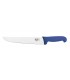 Victorinox 5.5202.31 Couteau de boucher, lame 31 cm inox, manche fibrox bleu.