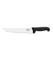 Victorinox 5.5203.16 Couteau de boucher, lame 16 cm inox, manche fibrox noir.