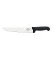 Victorinox 5.5203.26 Couteau de boucher, lame 26 cm inox, manche fibrox noir.