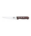 Victorinox 5.5600.12 Couteau désosser/saigner, lame 12 cm inox, pointe milieu, manche palissandre.