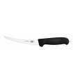 Victorinox 5.6613.12 Couteau désosser, lame étroite flexible 12 cm inox, dos renversé, manche fibrox noir.