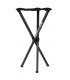 Walkstool 60.m Siège trépied WALKSTOOL « BASIC 60 » gris/noir (pieds télescopiques). Hauteur : 60 cm - Charge maxi : 175 kg.