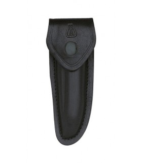 Pielcu 5311 Etui cuir noir avec passant permettant le port horizontal, transversal ou vertical pour Laguiole de 11 cm de manche.