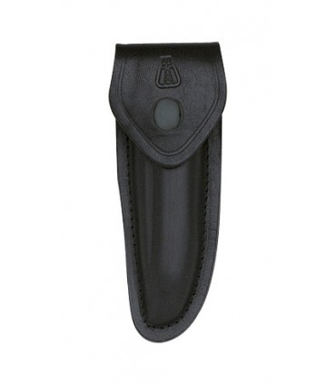 Pielcu 5311 Etui cuir noir avec passant permettant le port horizontal, transversal ou vertical pour Laguiole de 11 cm de manche.
