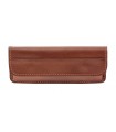 Max Capdebarthes 57811 Etui « TENDANCE », cuir « Pérou », port horizontal, 2 pression sous rabat, pr cout. de 11 cm de manche.