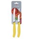 Victorinox 6.7836.l118b Carte de 2 couteaux de table/tomates, lame crantée 11 cm inox, bout rond, manche polypropylène jaune