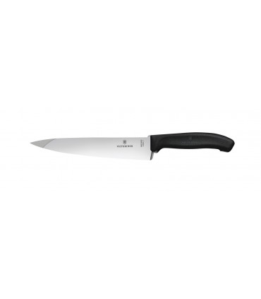 Victorinox 6.8503.17g Couteau Santoku, lame 17 cm inox, manche polypropylène noir, en boîte cadeau.