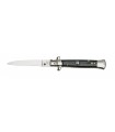Manufacturer 6120 Couteau automatique, lame inox, manche 11 cm corne, mitre basculante.