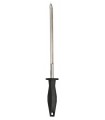 Fischer 632.25 Lardoire à manche noir, tige 25 cm inox.