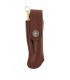 Max Capdebarthes 67812 Etui cuir Pérou, port vertical pour Laguiole tous modèles de 12 cm de manche. Fusil de poche réf. 260.
