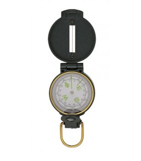 Herbertz 701300 Boussole HERBERTZ, modèle « SCOUT », boîtier noir, sur liquide d'amortissement, avec viseur.