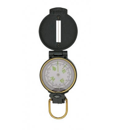 Herbertz 701300 Boussole HERBERTZ, modèle « SCOUT », boîtier noir, sur liquide d'amortissement, avec viseur.