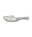 Spyderco c176ps Couteau Clipitool, 2 pièces (lame acier 8Cr13MoV profil plat, lame à dents), manche 6,5 cm inox, avec clip