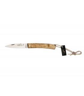 Salamandra 64204 Couteau, lame acier inox 1.4116, manche 10 cm  Bois Bouleau